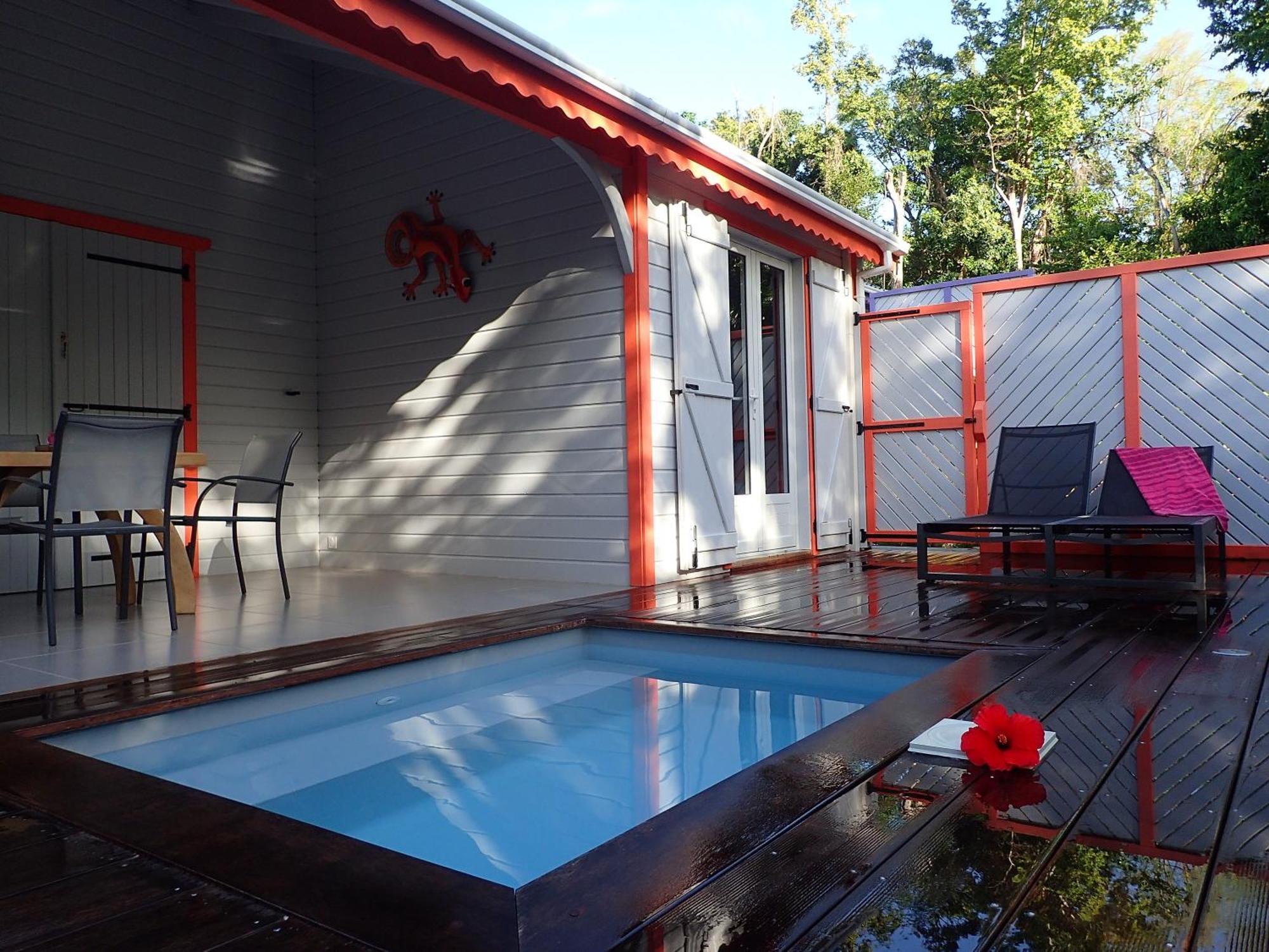 Caraibes Cottages Corail Piscine Privee A 900M De La Plage De Grande Anse Deshaies Luaran gambar