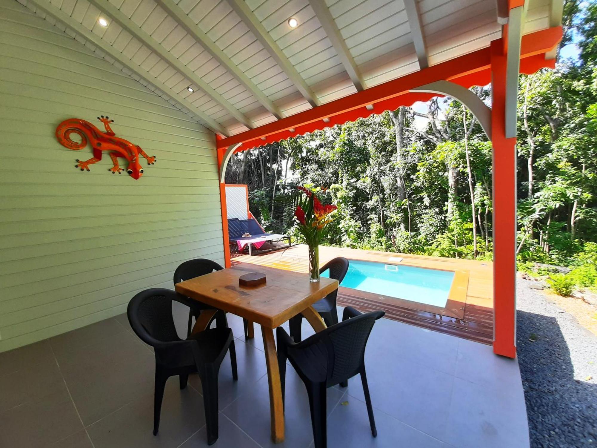 Caraibes Cottages Corail Piscine Privee A 900M De La Plage De Grande Anse Deshaies Luaran gambar